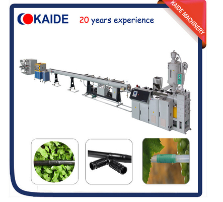 Máquina plástica de la producción del tubo para la cadena de producción del tubo de la irrigación por goteo del PE fábrica de KAIDE