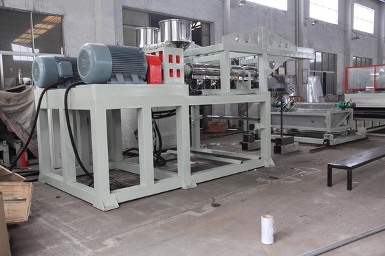 SJ65, 30:1 Parallel Double Screw Extruder for PVC Plate, Sheet, Film