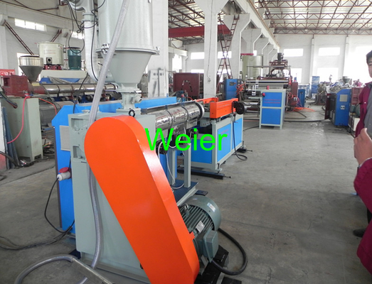 11kw PVC Plastic Single Wall Corrugated Pipe Making Machine , Diameter 9mm - 32mm