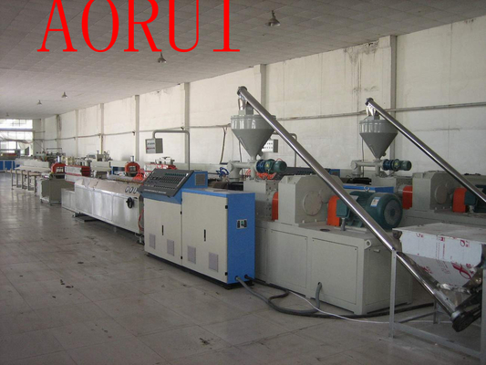 PVC WPC Profile Production Line High Efficiency For Decoration / Ceiling