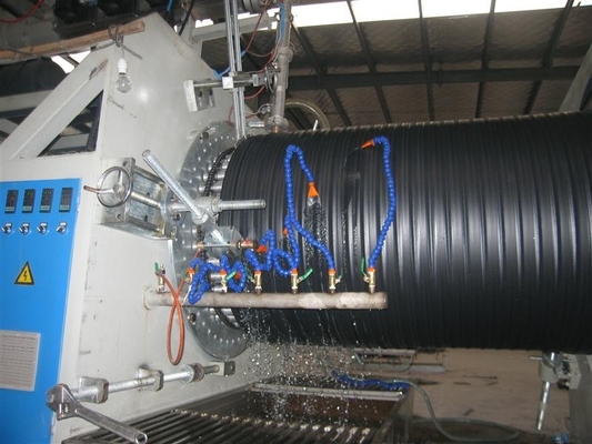 Plastic Double Wall Corrugated Pipe Production Line / Extrusion Line 200mm ~ 800mm
