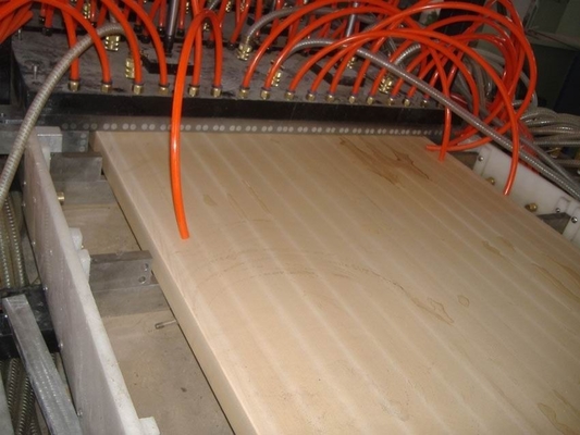 PE,PP,PVC wood plastic board extrusion line and pvc wood plastic profile production line