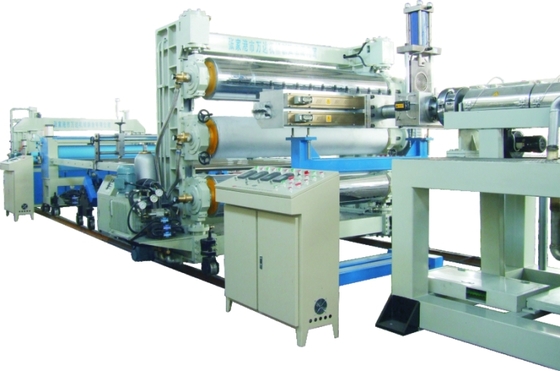 PS, PET, PVC 33 / 1 - 38 / 1, 110 Rpm Board Extrusion Line