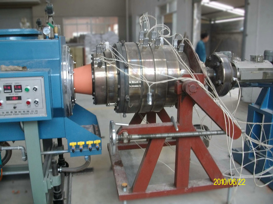Automatic PE Plastic Extrusion Line , PE Pipe Production Line High-Efficient