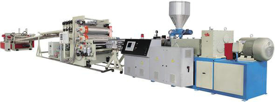 PVC Foam Sheet Plastic Extrusion Line For Cabinets , SJZS-92 110kw 800kg/h