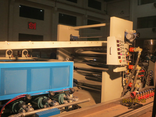 PVC Foam Sheet Plastic Extrusion Line For Cabinets , SJZS-92 110kw 800kg/h