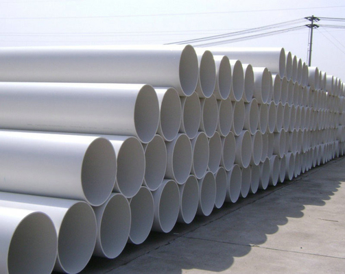 PVC Pipe Plastic Extrusion Line With Conical Twin Screw Extruder , High Output 500kg/h