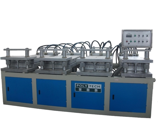 WPC Foamed Sheet Plastic Extrusion line , Output 400Kg/h Two Conical Screw Extruders