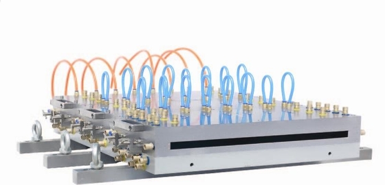 WPC Door Plastic Profile Extrusion Line , PE PVC Profile Production Line