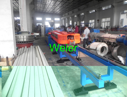 PVC Conduit Double Wall Corrugated Pipe Extruder Machine SJ-120 / SJ-90