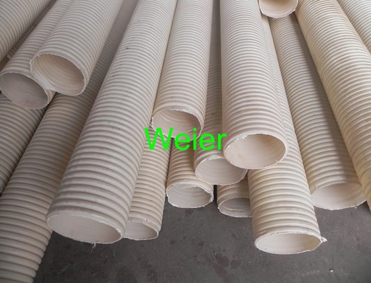 PVC Conduit Double Wall Corrugated Pipe Extruder Machine SJ-120 / SJ-90