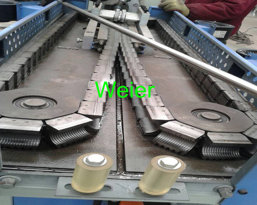 11kw PVC Plastic Single Wall Corrugated Pipe Making Machine , Diameter 9mm - 32mm