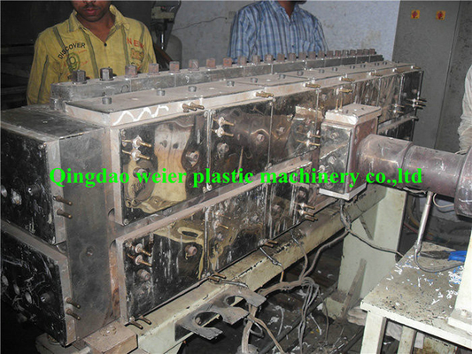 PC Plastic Hollow Sheet / Board Extrusion Line , Width 600 - 2200mm