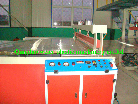 PC Plastic Hollow Sheet / Board Extrusion Line , Width 600 - 2200mm