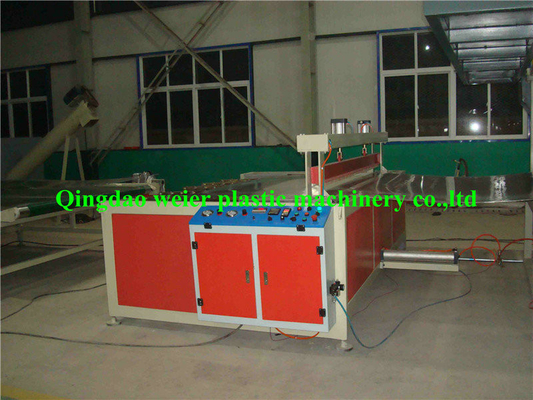 PC Plastic Hollow Sheet / Board Extrusion Line , Width 600 - 2200mm