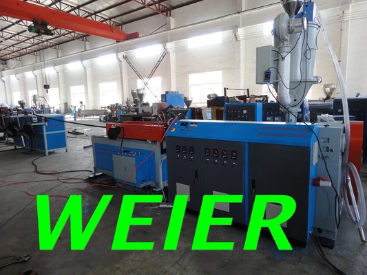 PE Corrugated Pipe Single Screw Extruder Machine High Efficiency 220 - 450V