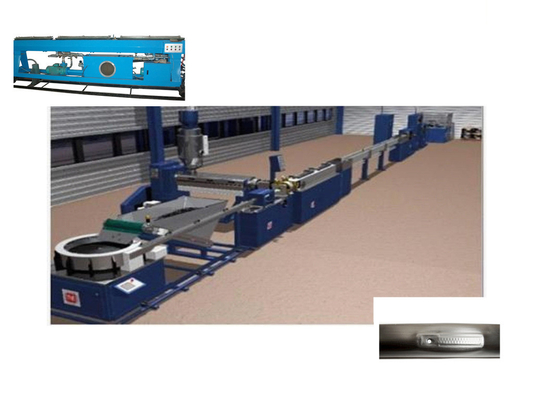 90kw Labyrinth Drip Irrigation Tape Production Line Single Screw Extruder / Making Machine 150 - 200m/Min